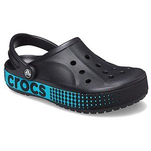 Crocs Black & Blue Motion Bayaband Shoes